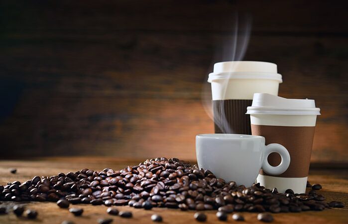 kaffe som et forbudt produkt, mens du tager vitamin for styrken